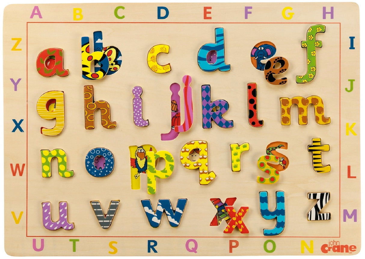 Lift and Look Alphabet Puzzle