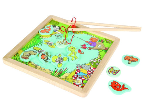 Magnetic Pond Fishing Puzzle