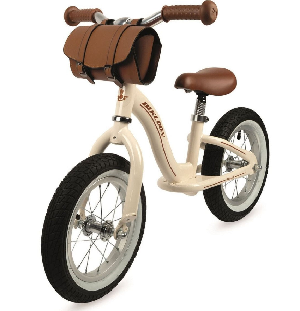 Vintage Metal Balance Bike - Beige