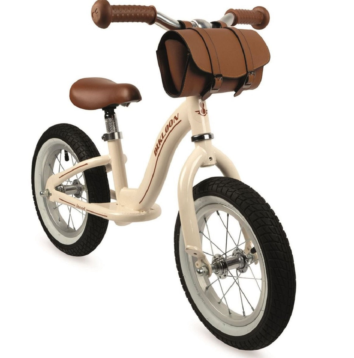 Vintage Metal Balance Bike - Beige