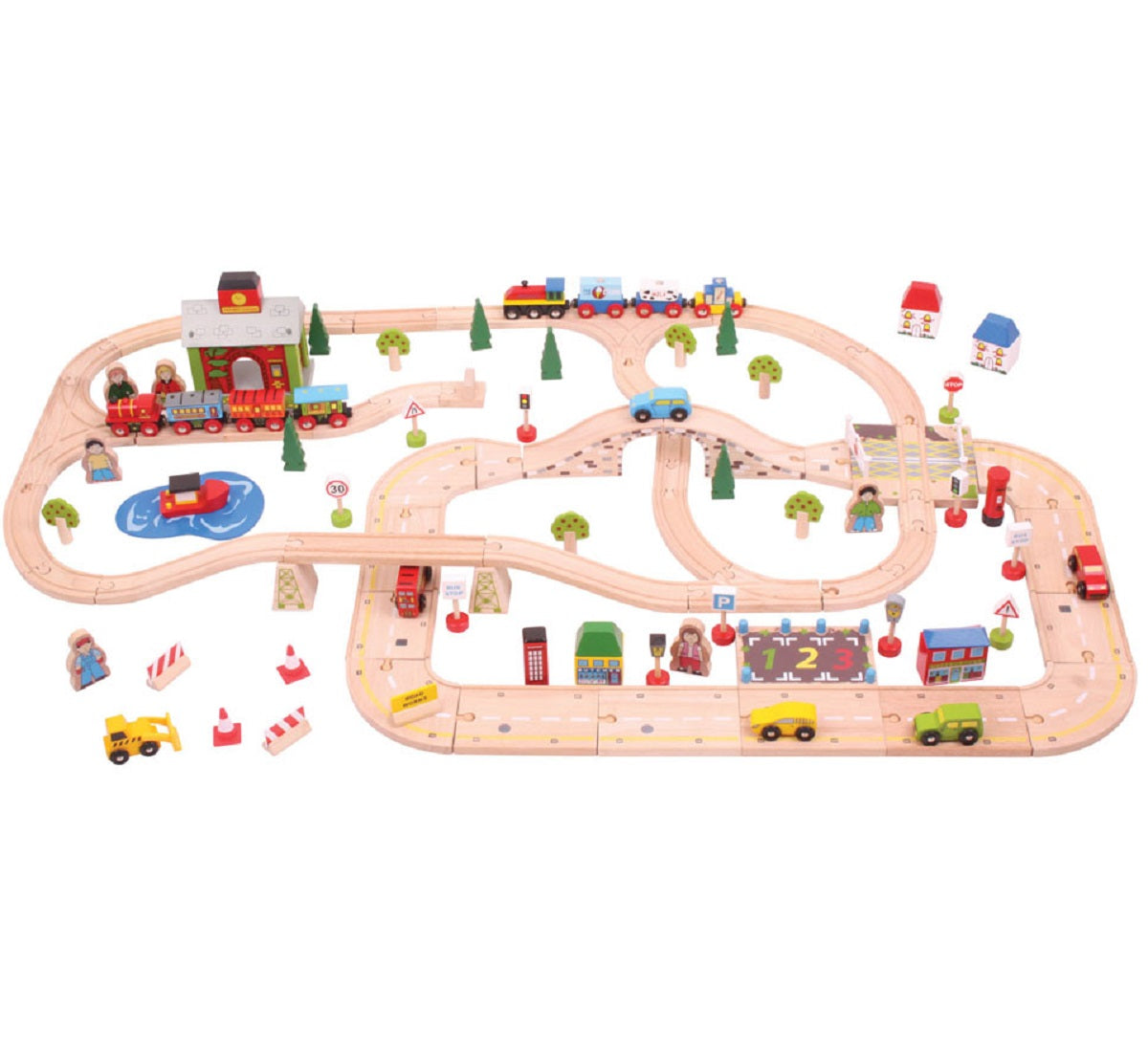 City Road and Railway Set