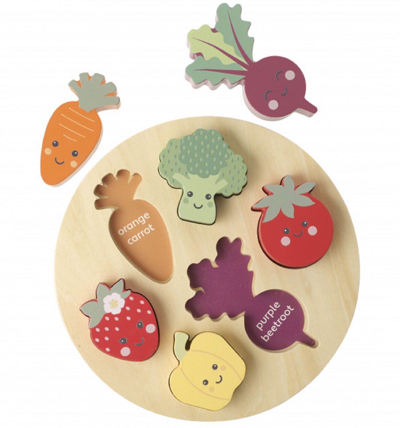 Happy Veggies Puzzle