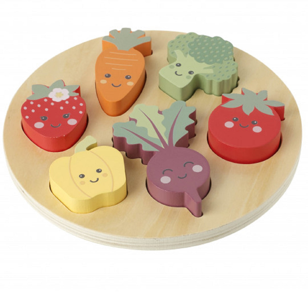 Happy Veggies Puzzle