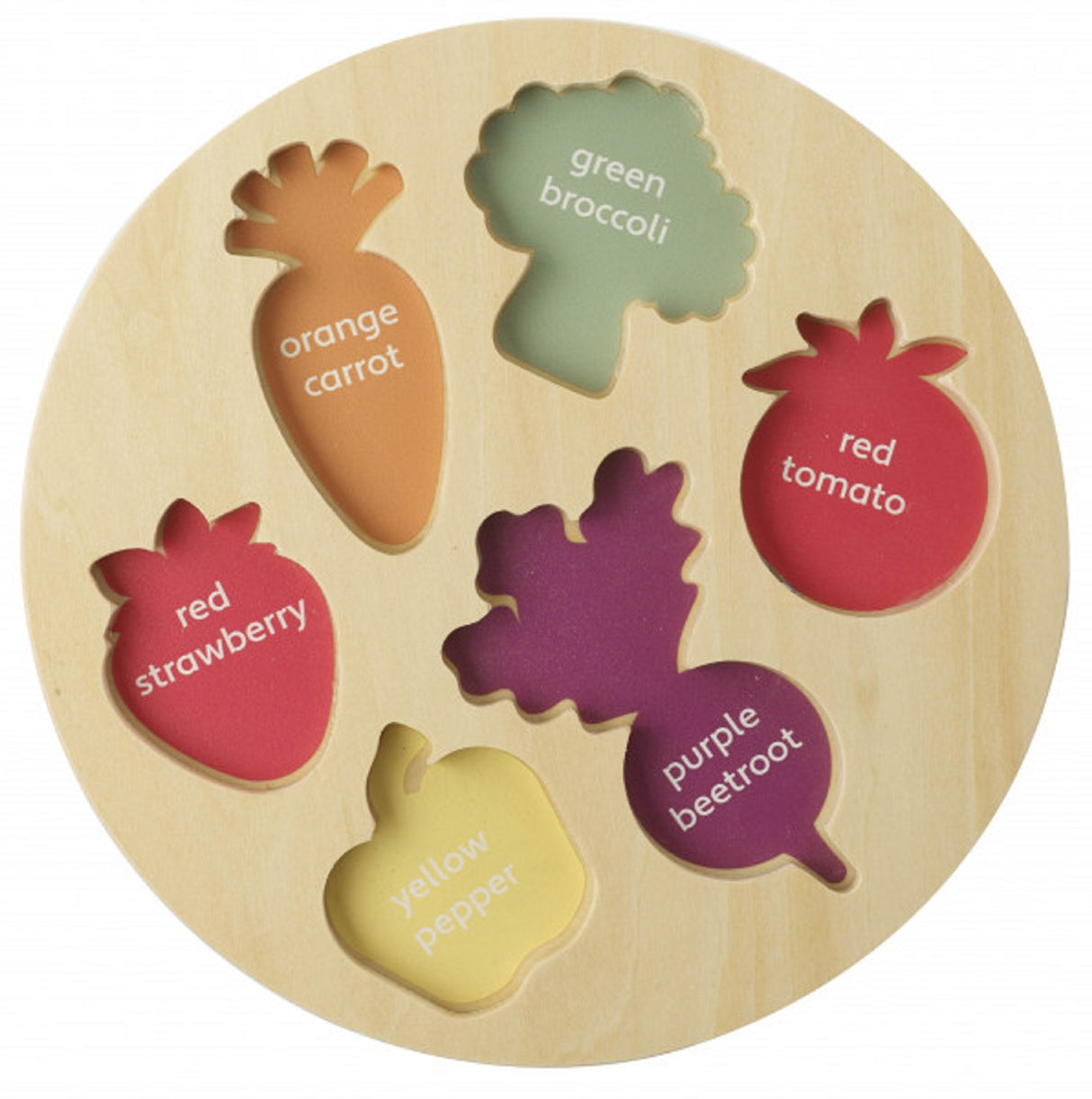 Happy Veggies Puzzle