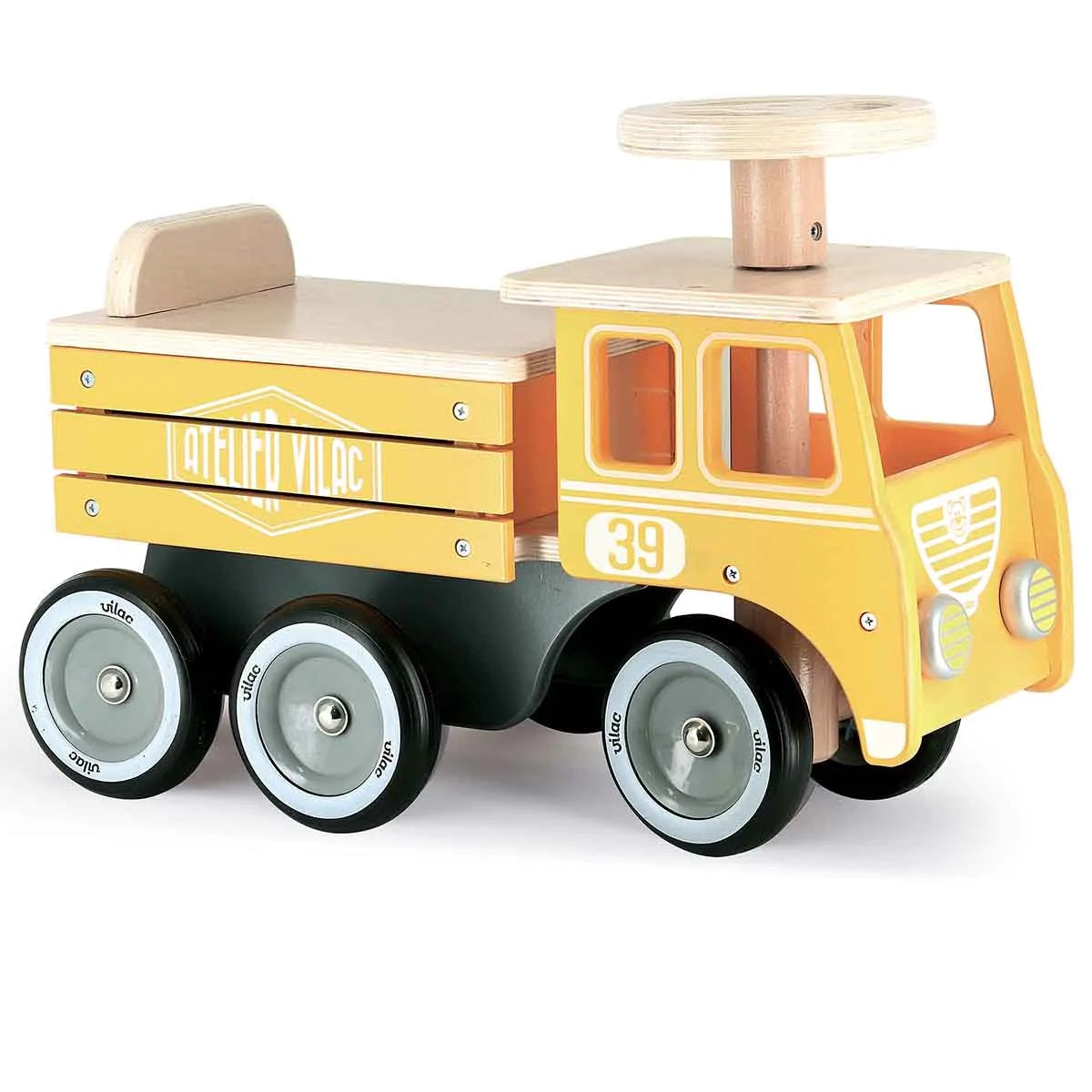 Ride on Wooden Construction Truck