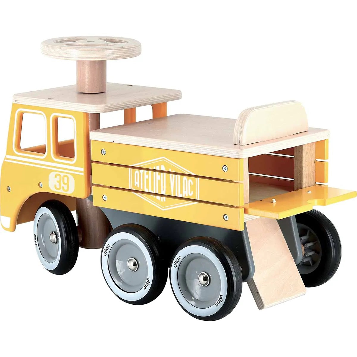 Ride on Wooden Construction Truck