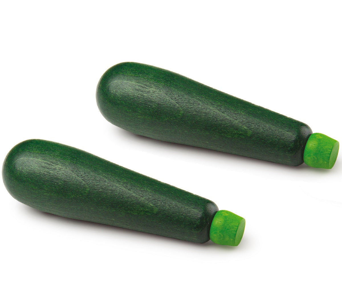 2 x Wooden Courgette