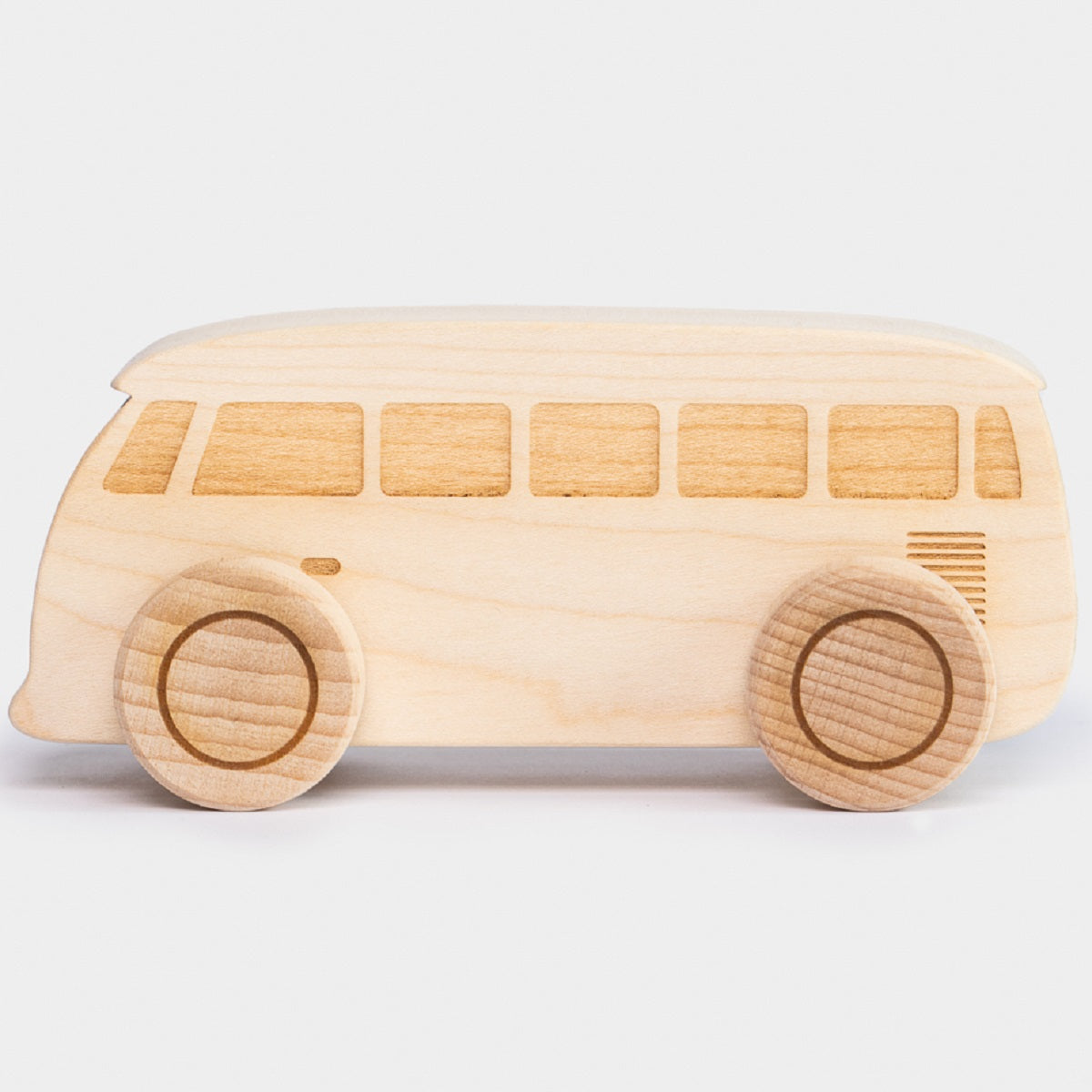 Wooden VW Camper Van - Natural