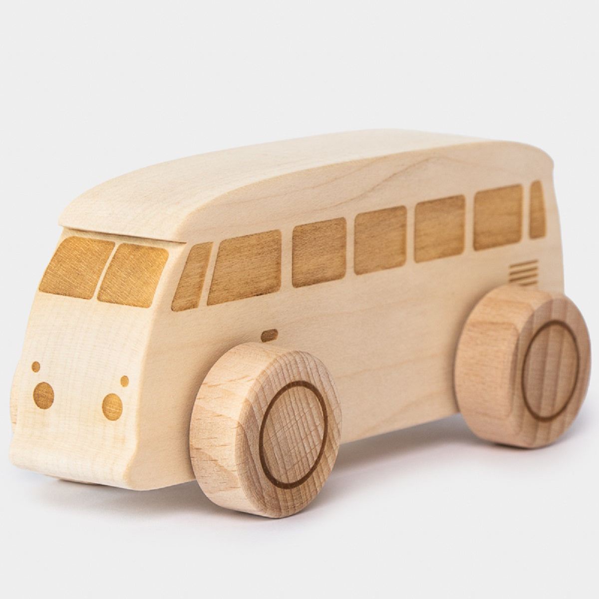 Wooden VW Camper Van - Natural