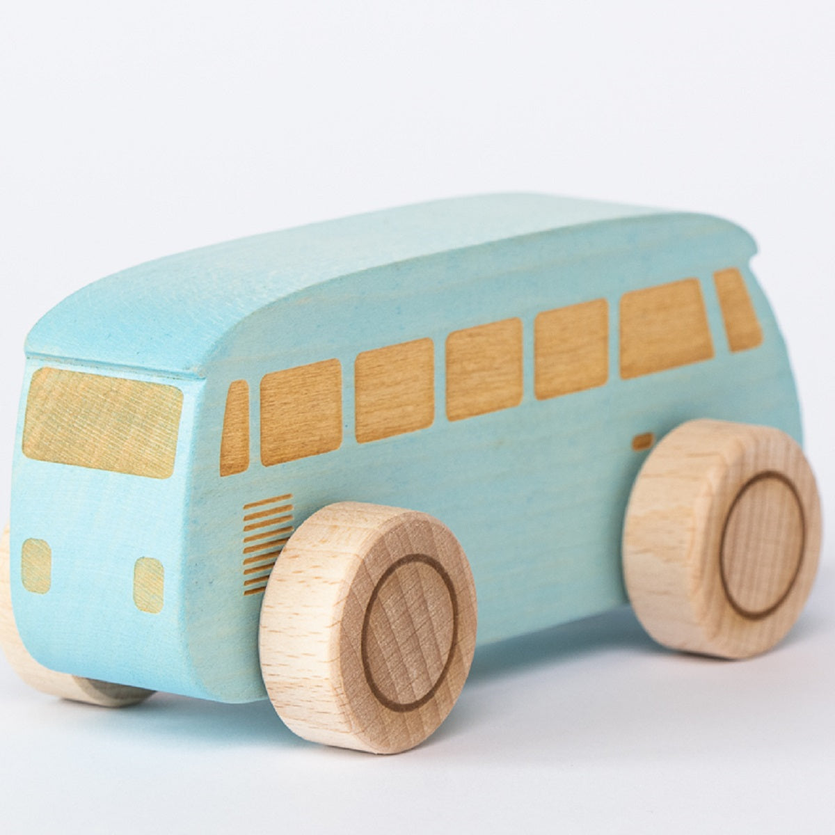 Wooden VW Camper Van - Blue