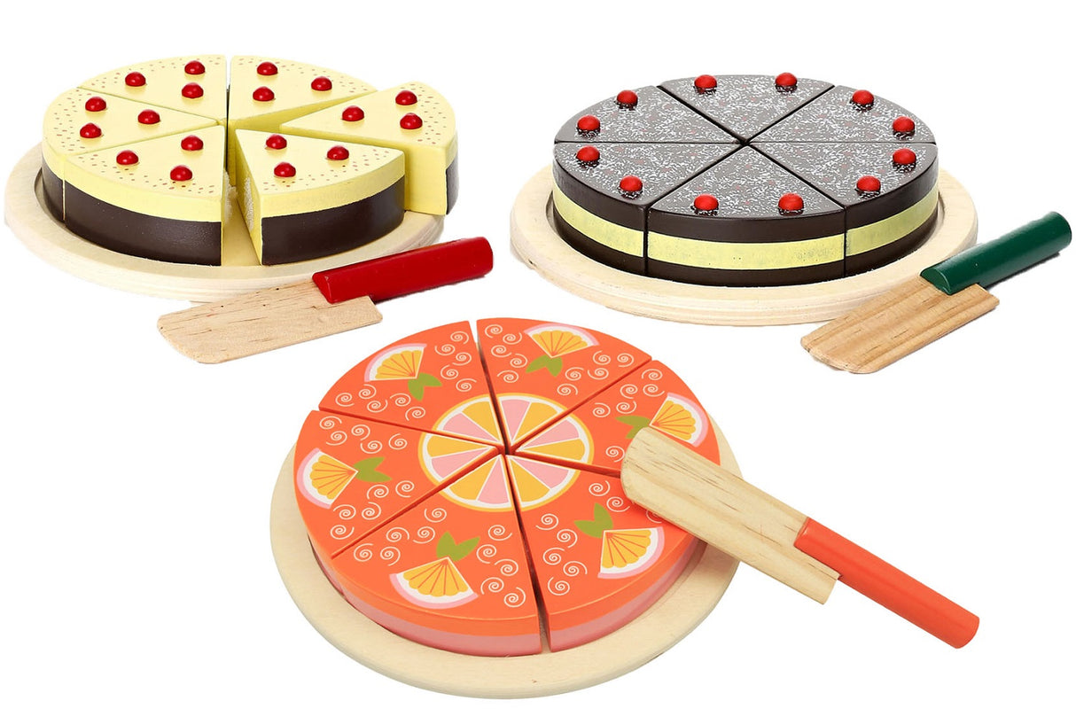 Slicing Lemon Cake in a Box