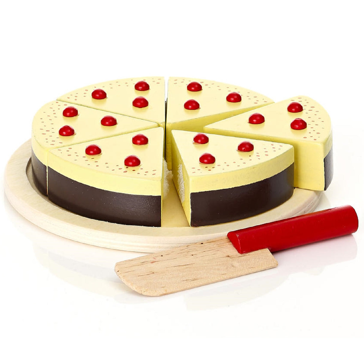 Slicing Lemon Cake in a Box