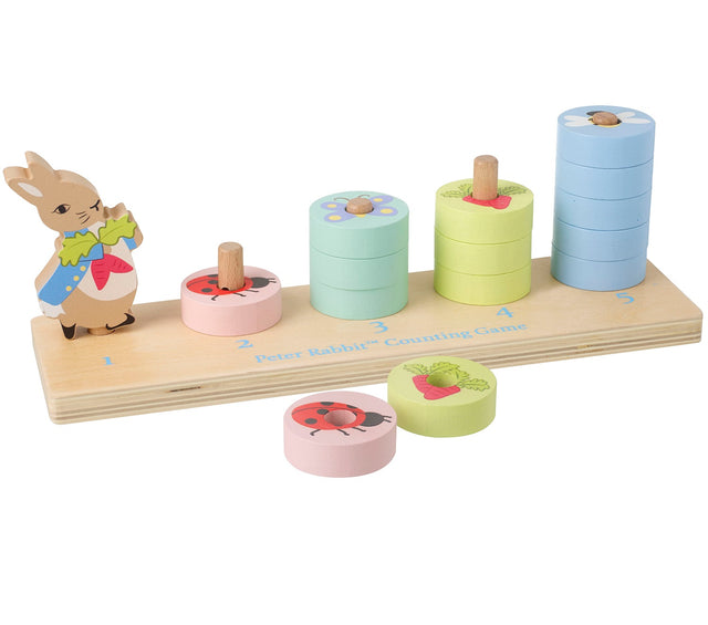 Peter Rabbit Counting and Stacking Game