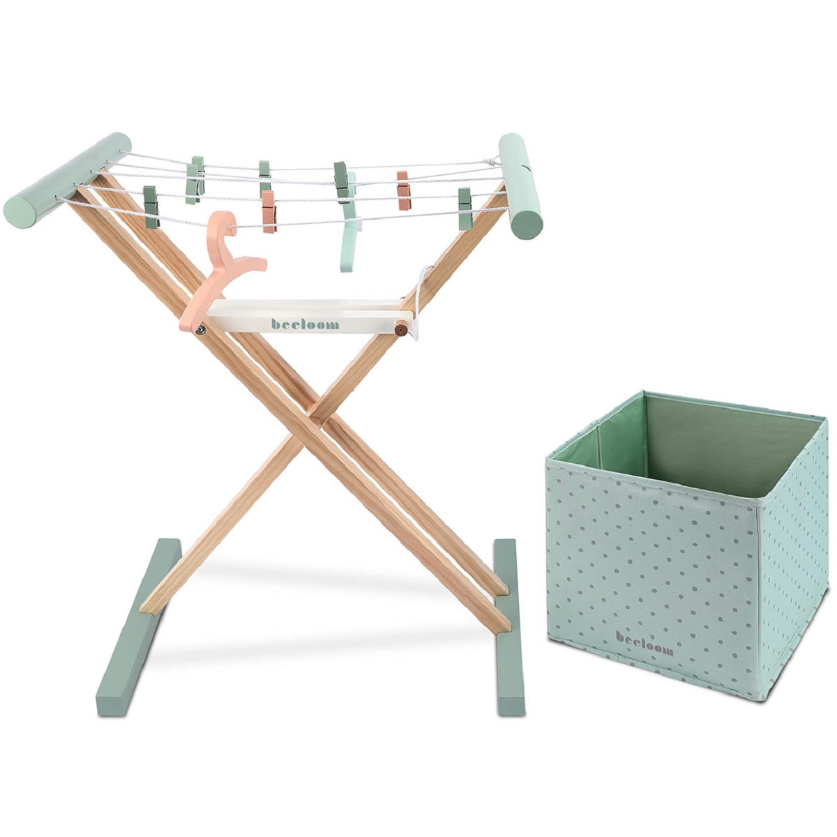 Wooden Toy Laundry Day Set