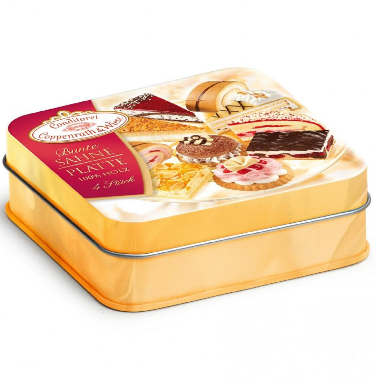 Tin of Wooden Cakes & Pastries