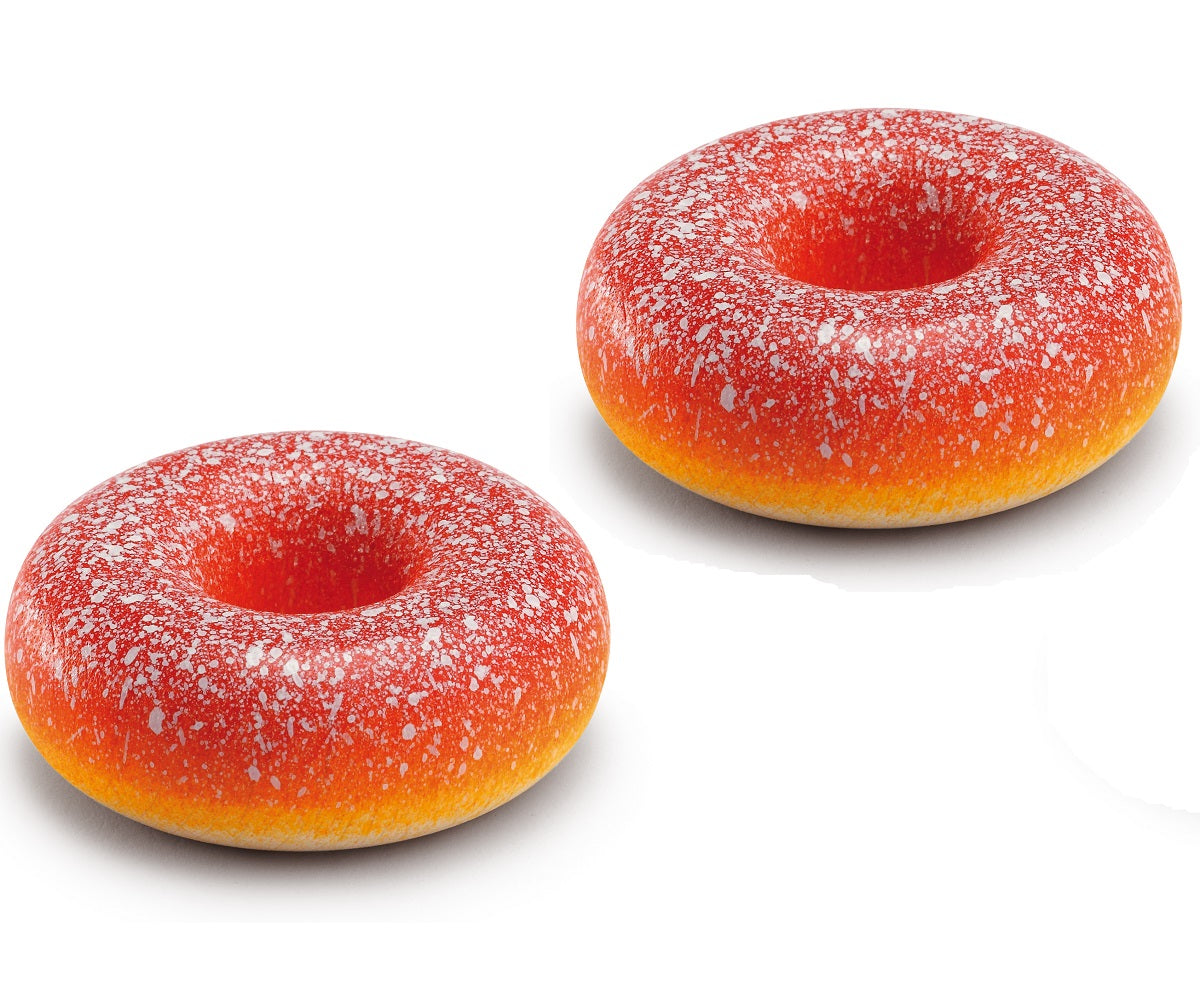 2 x Wooden Doughnut