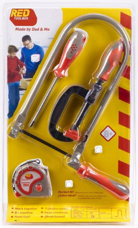 Childrens 5 Piece Woodwork Toolset