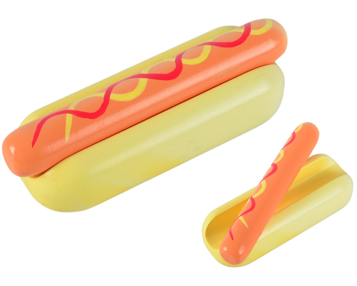 Wooden Hotdog