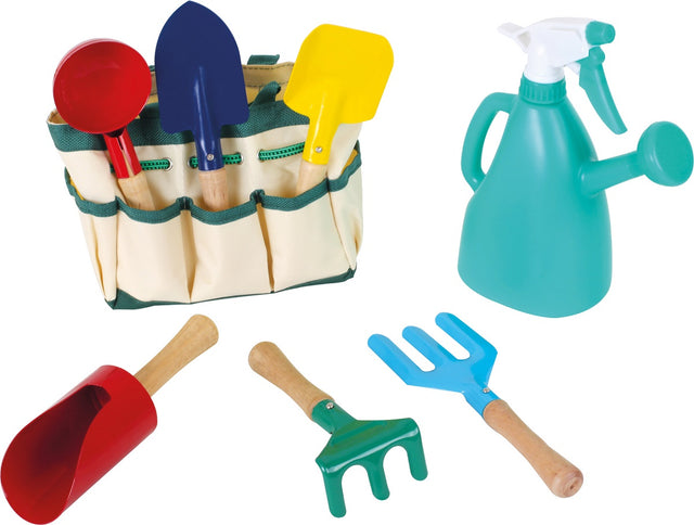 Children's 8 Piece Garden Tool Bag Set