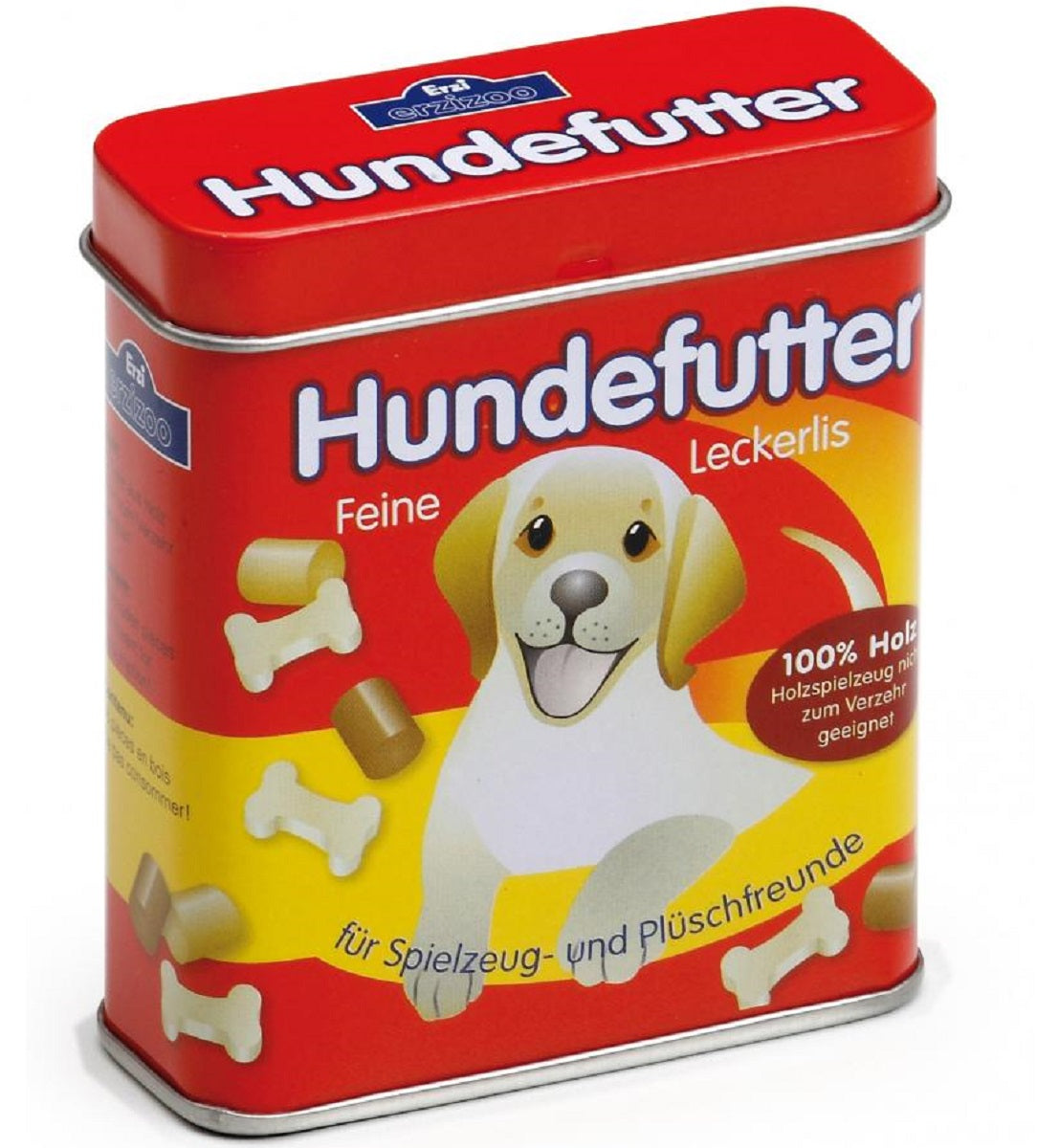 Tin of Wooden Dog Food