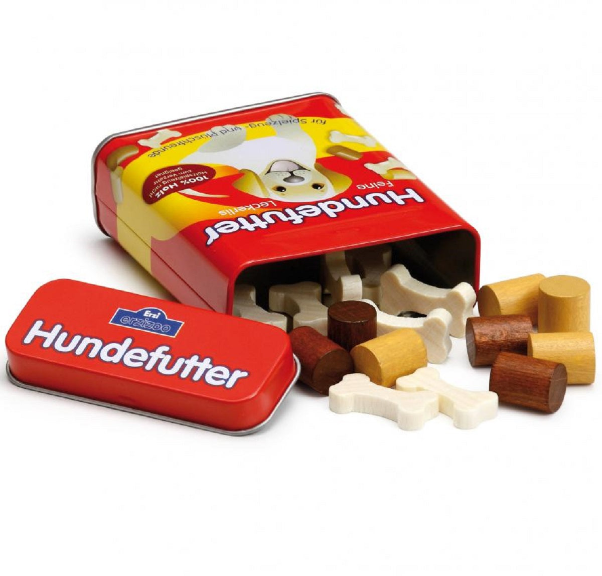 Tin of Wooden Dog Food