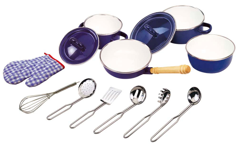 Tidlo Blue Kitchenware Set