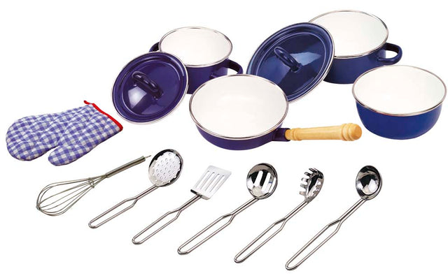 Tidlo Blue Kitchenware Set