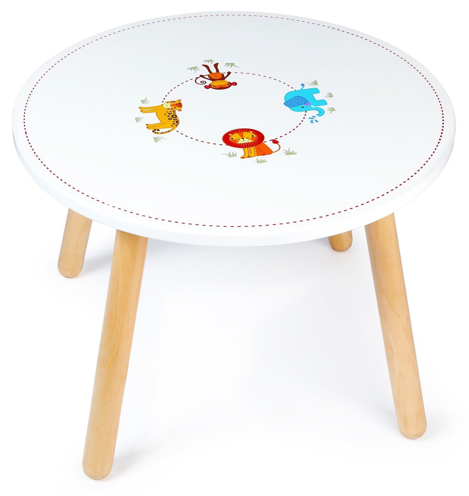 Safari Table and 4 Chairs Set