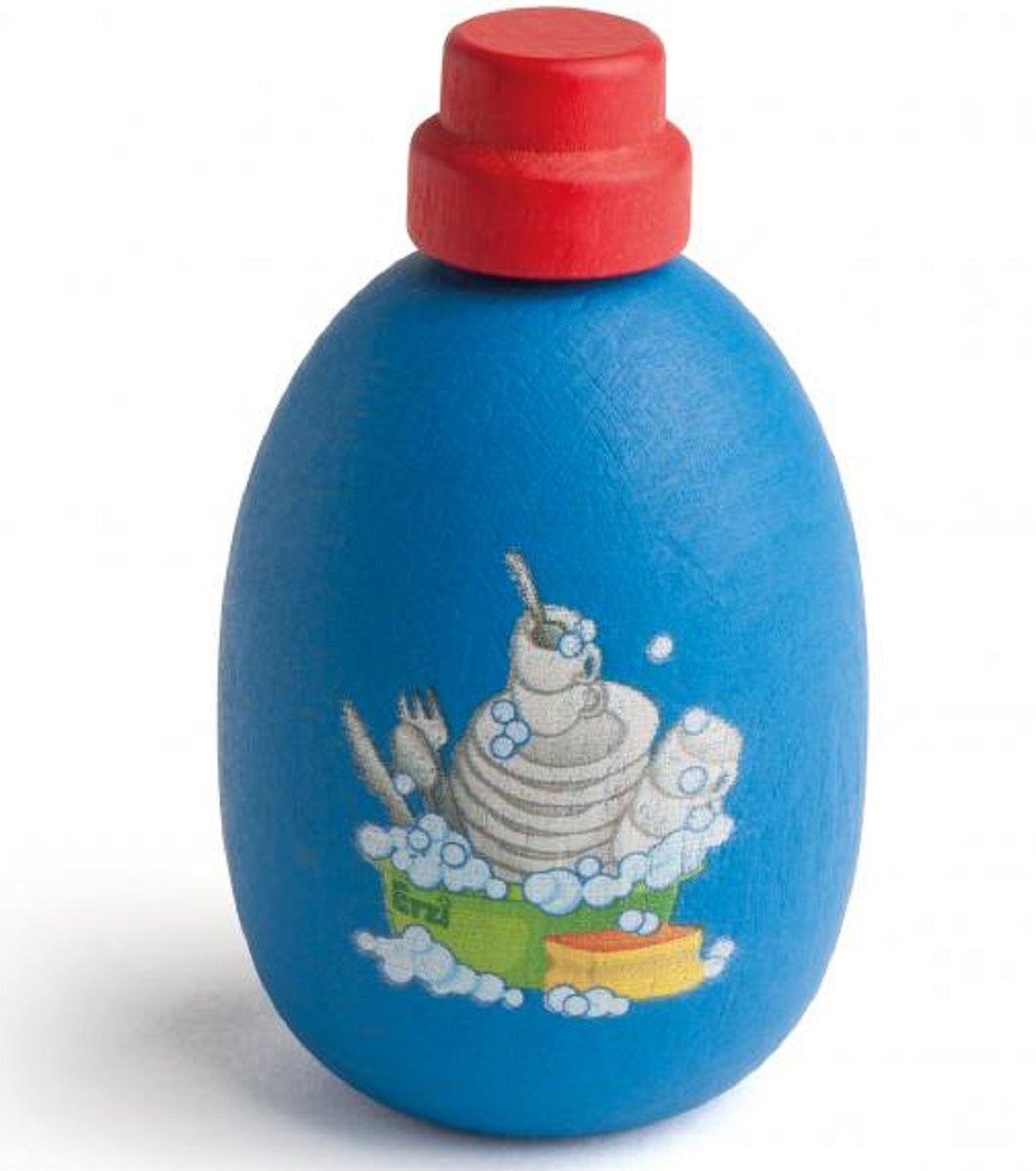 Wooden Bottle of Washing Up Liquid