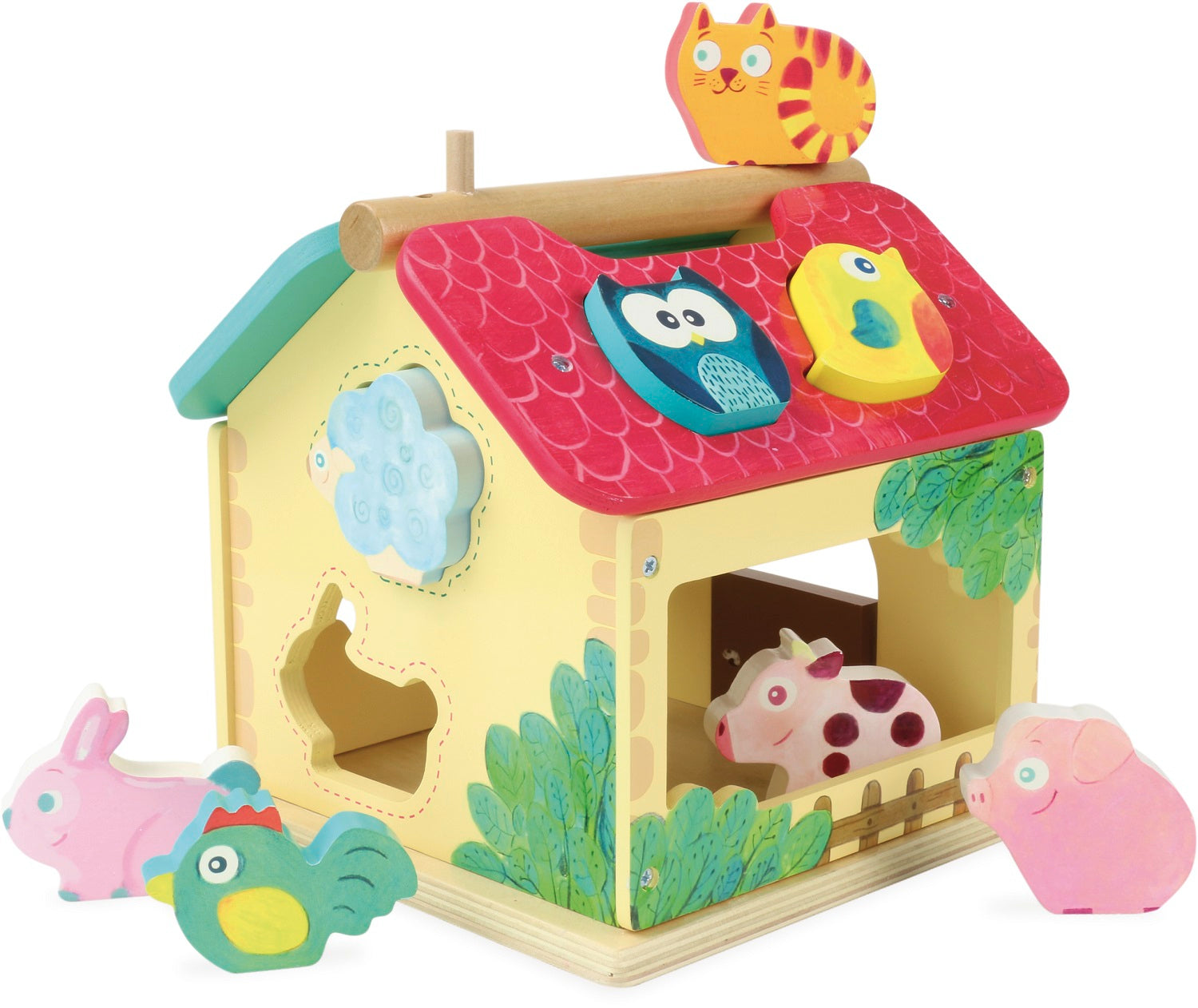 3 in 1 Farm Play Set and Shape Sorter