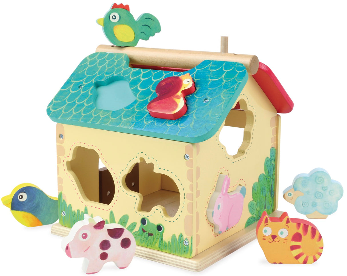 3 in 1 Farm Play Set and Shape Sorter