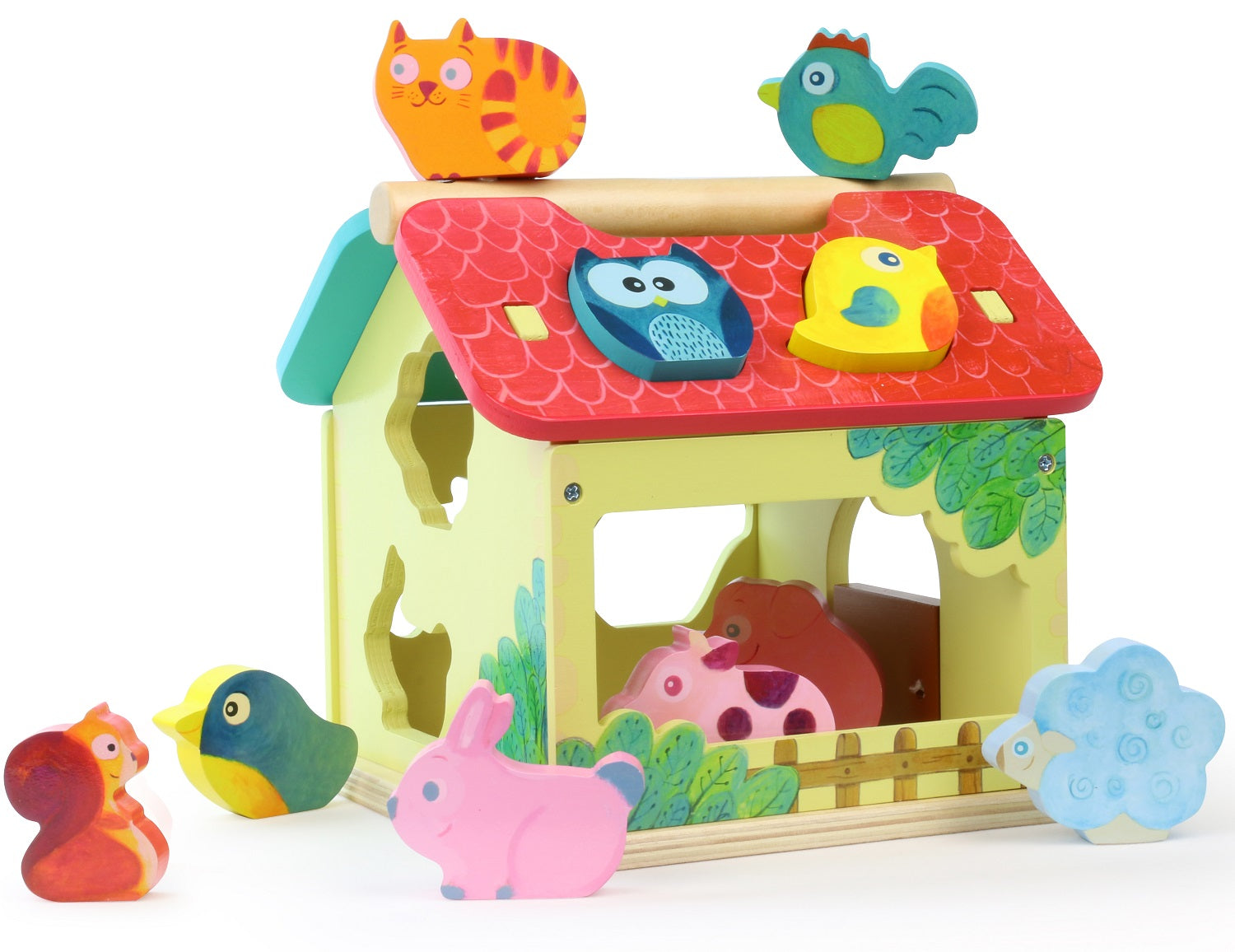 3 in 1 Farm Play Set and Shape Sorter