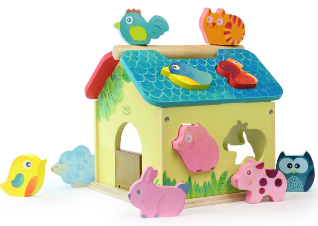 3 in 1 Farm Play Set and Shape Sorter