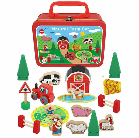 Natural Farm Set in a Suitcase