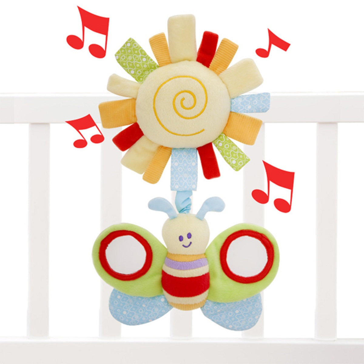 Breezy Butterfly Musical Pull Toy