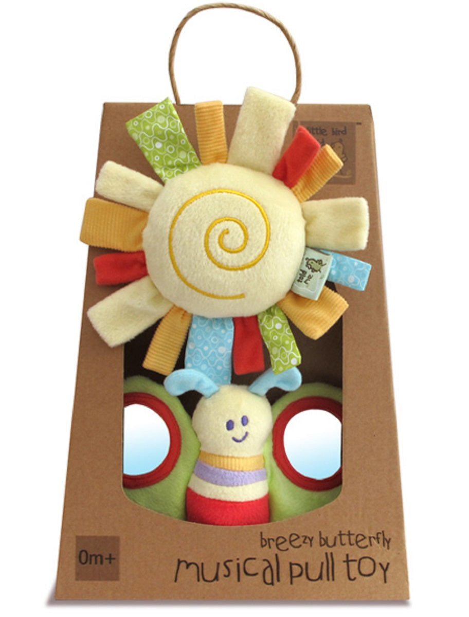 Breezy Butterfly Musical Pull Toy