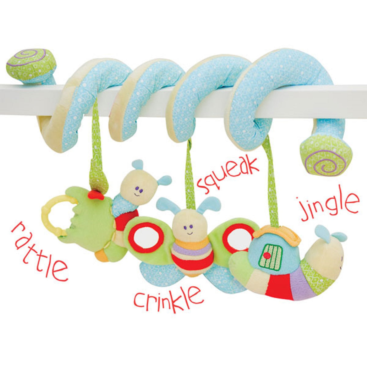 Soft Activity Spiral - Curious Caterpillar & Friends