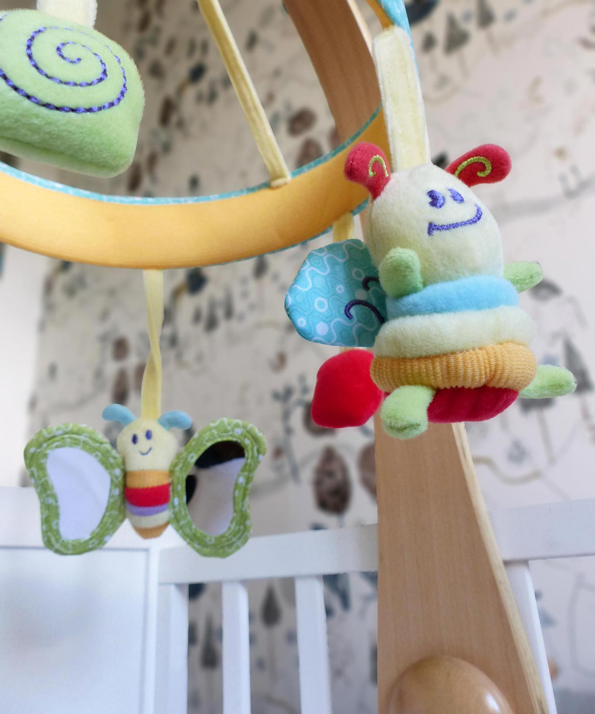 Little Bird Told Me Luxury Cot Mobile