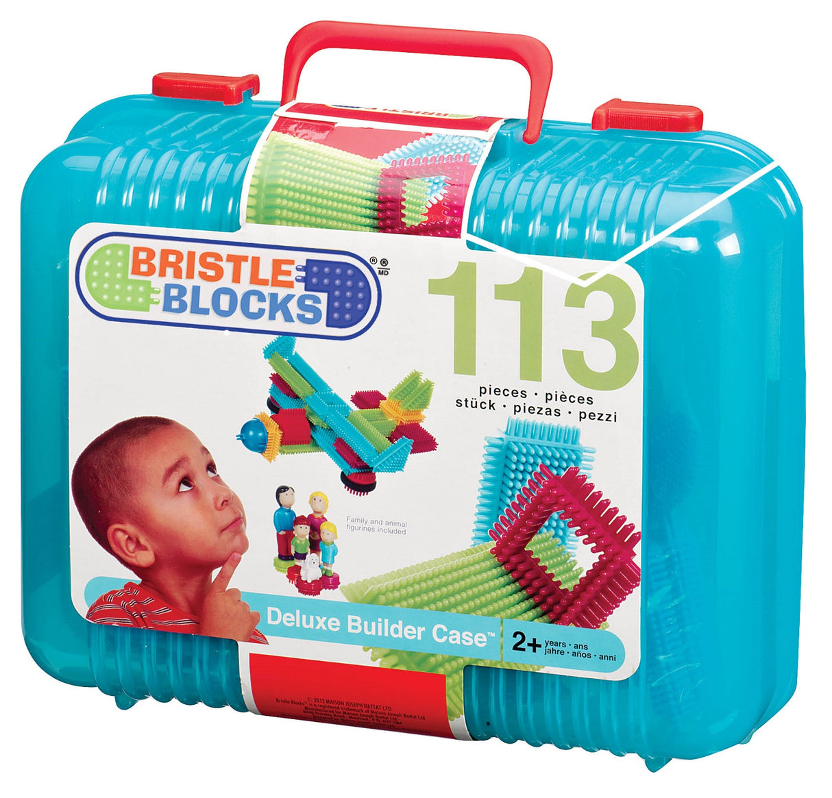 Bristle Blocks 113pc Deluxe Builder Case
