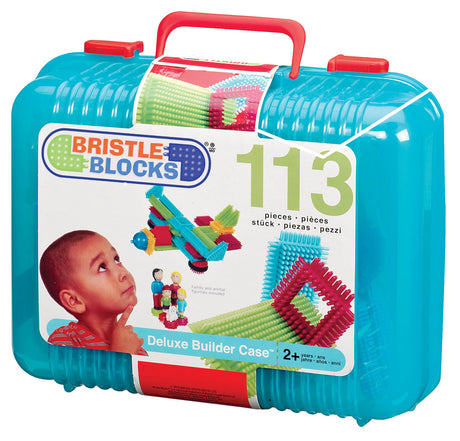 Bristle Blocks 113pc Deluxe Builder Case