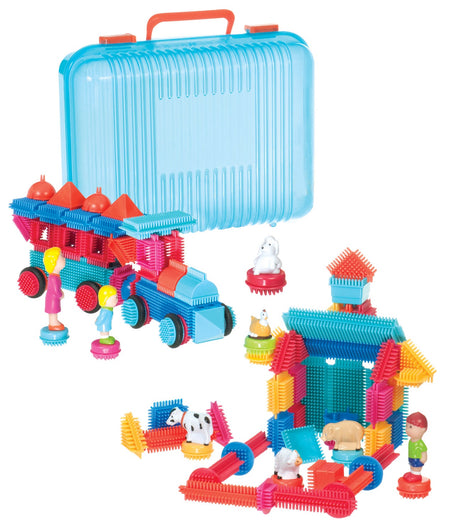 Bristle Blocks 113pc Deluxe Builder Case
