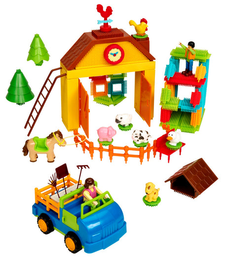 Bristle Blocks Farm Set