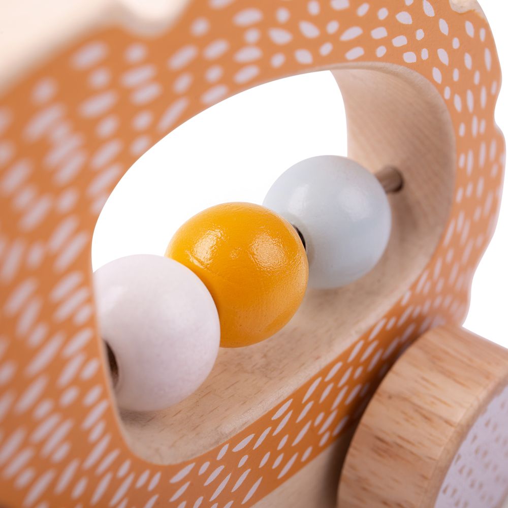 Push Along Wooden Hedgehog