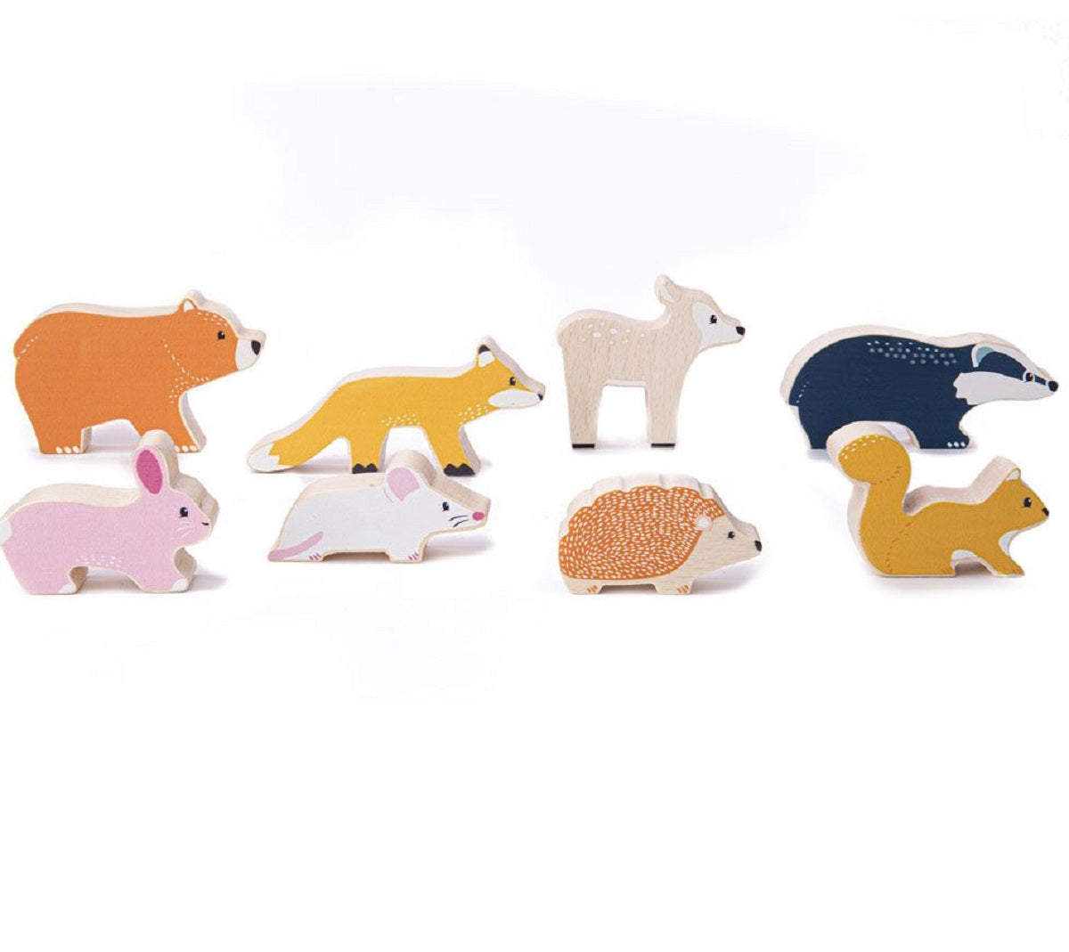 Set of 8 Woodland Animals - FSC 100%