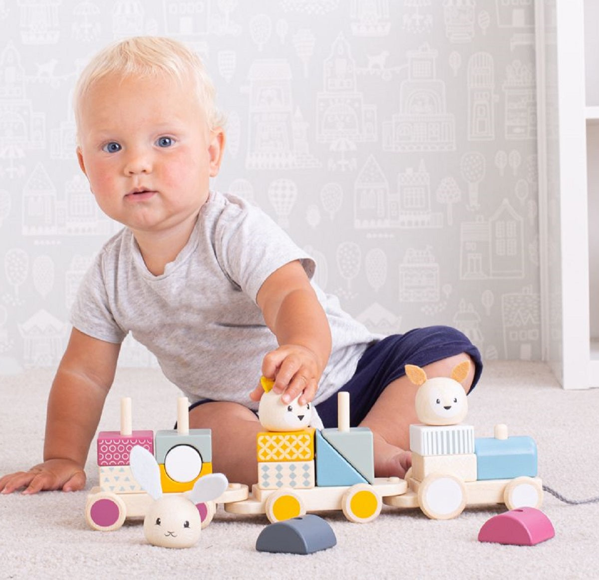 Activity Pull Along Train - FSC 100%