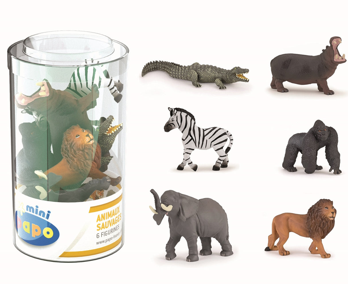 Wild Animal Kingdom Mini Tub Set 1