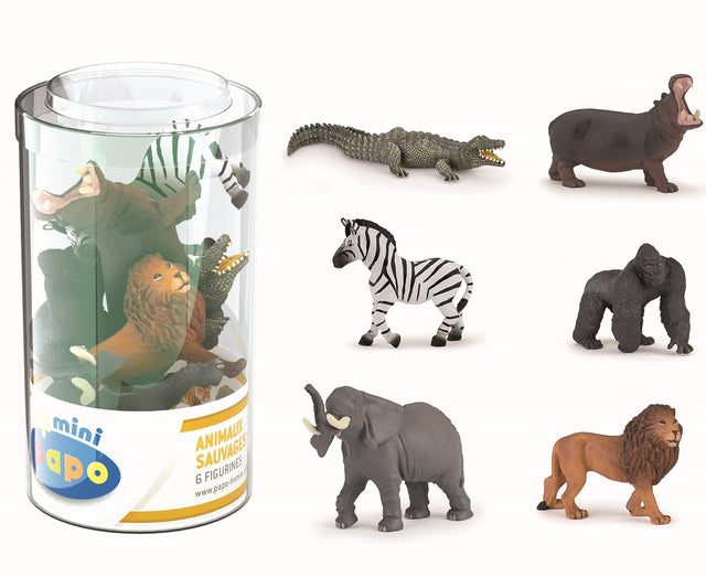 Wild Animal Kingdom Mini Tub Set 1