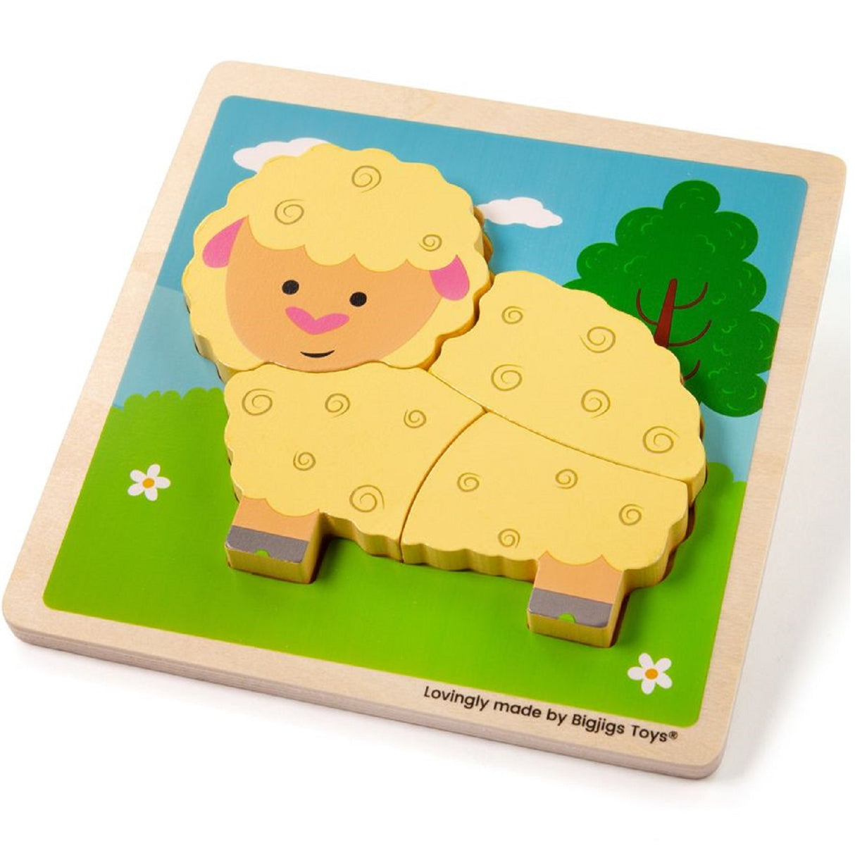 Chunky Lift Out Sheep Puzzle