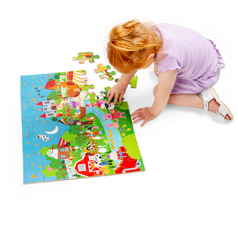 Nursery Rhyme Floor Puzzle (48pc)