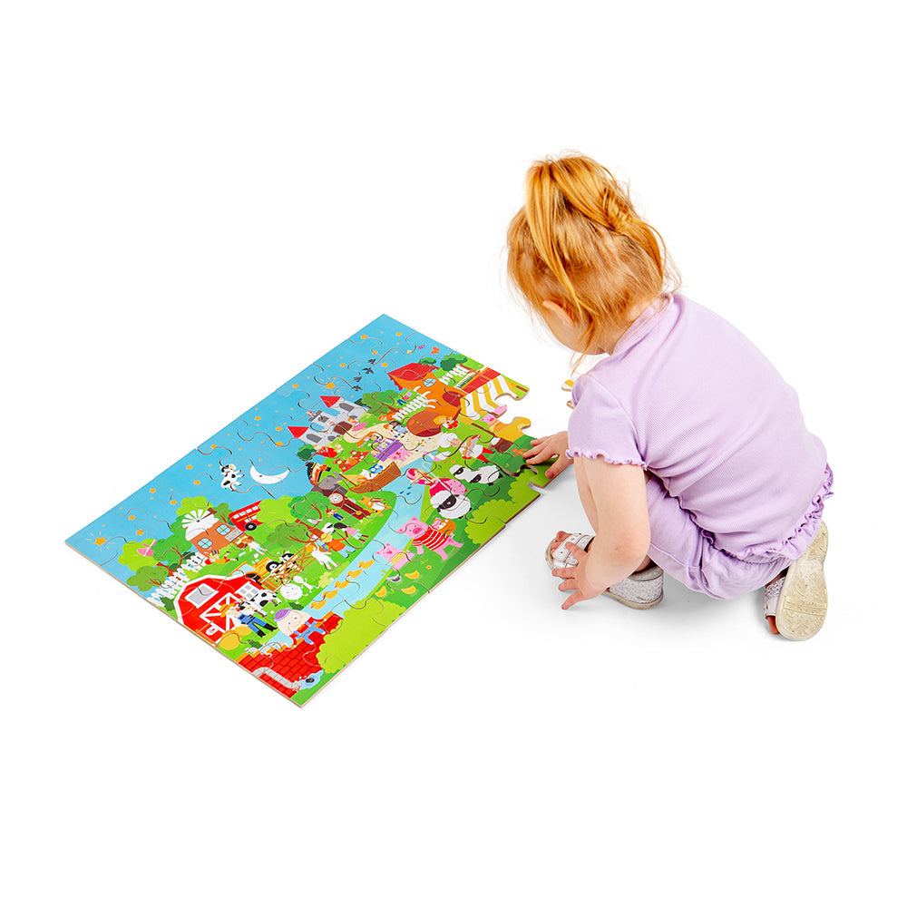 Nursery Rhyme Floor Puzzle (48pc)